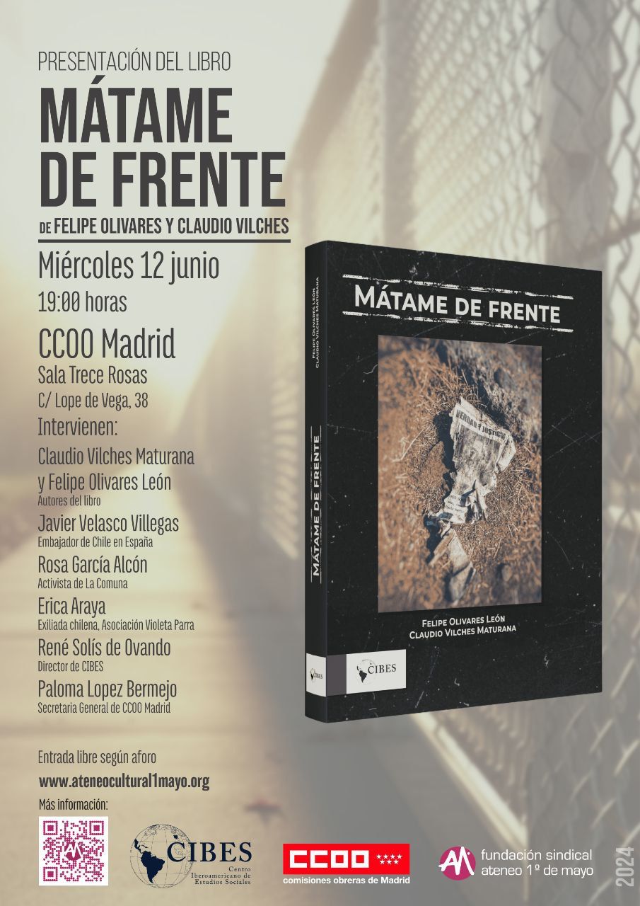 Presentación del libro Mátame de frente en Madrid
